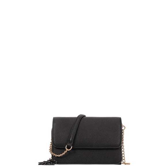 Chic Smooth Tassel Crossbody Bag - Picture 6 of 11
